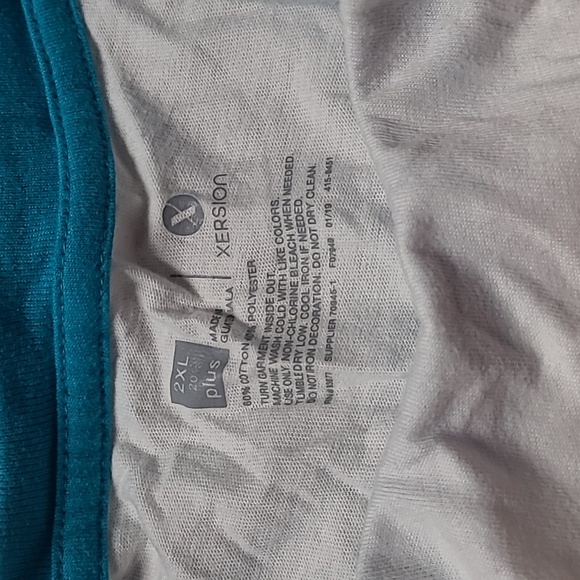 WOMEN'S PLUS SIZE XERSION SHIRT - Picture 3 of 4